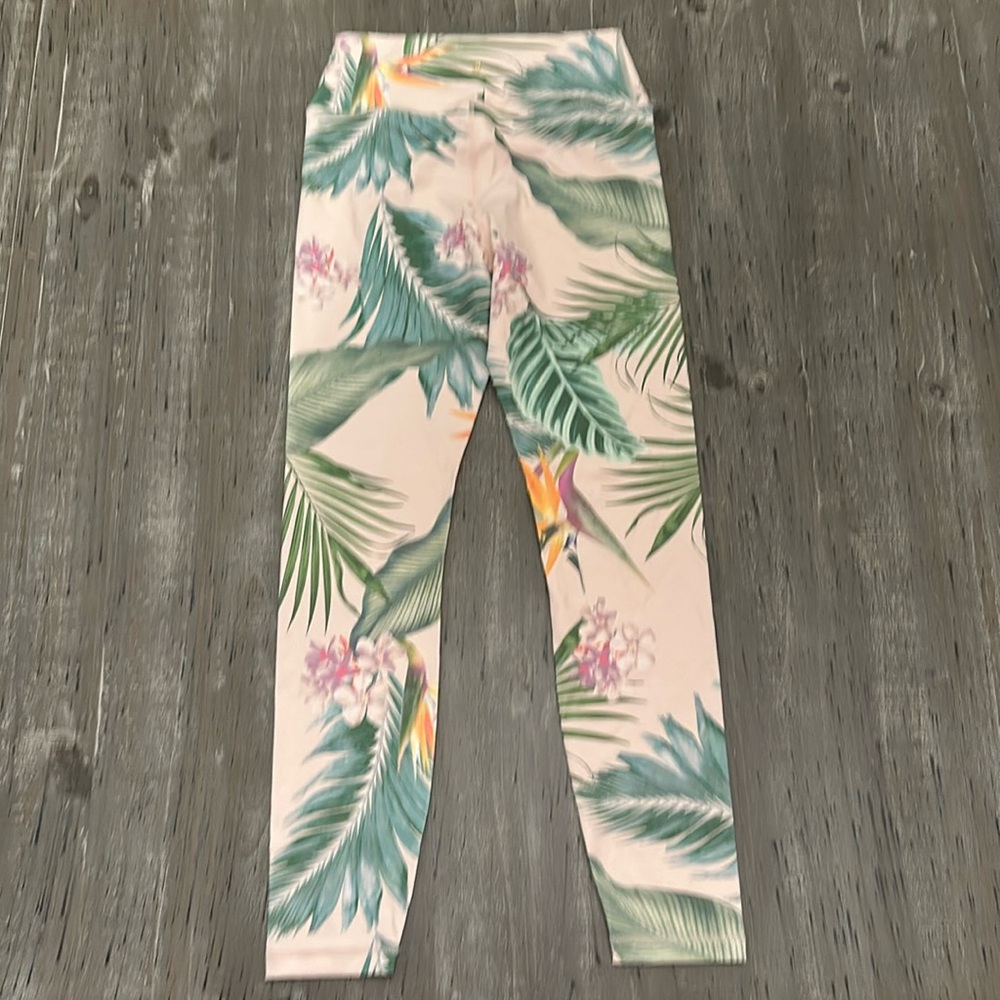 Spiritual Gangster Tropical Palm Print Leggings